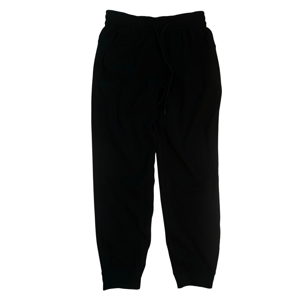 Lululemon Black Joggers Women Activewear Sweatpants Drawstring Waist Pockets